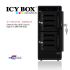 IcyBox IB-3680SU3 External 8-Bay JBOD Case 8x3.5"" SATA HDD Bay, JBOD, Aluminium, Plastic, USB3.0, eSATA
